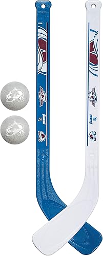 Vista 90 de Franklin Sports, Equipo NHL, Juego de 2 palos para hockey