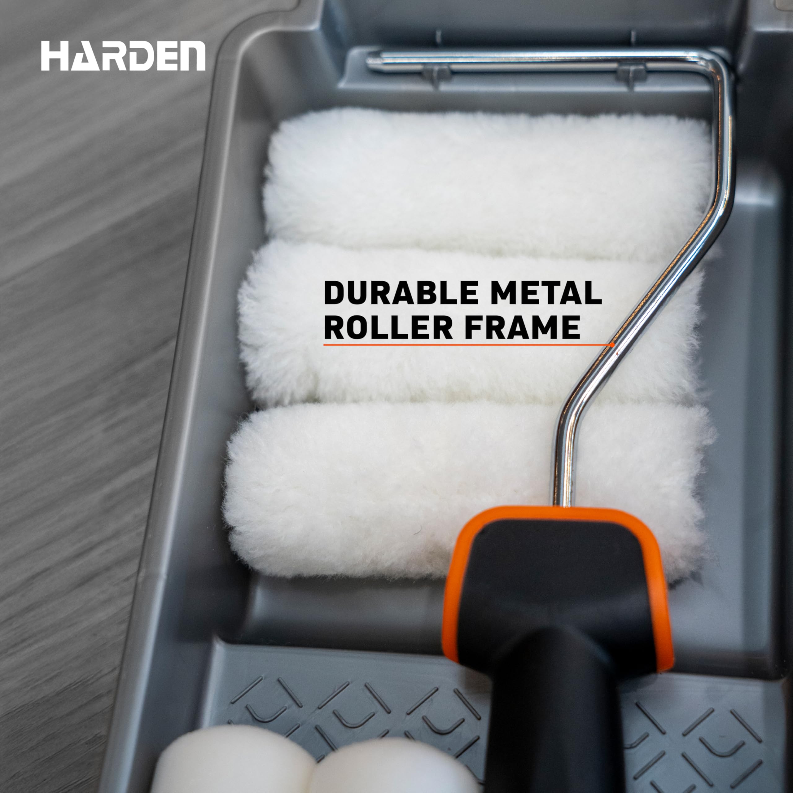 Harden Paint Roller Set - 7 Piece for Smooth Walls -3