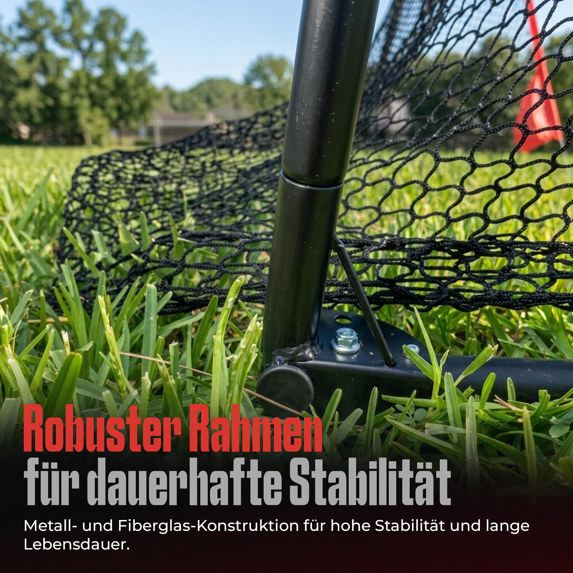 GainPlay Golf Abschlagsnetz – 310x207cm Trainingsnetz für Driving & Schlagtraining, Stabiler Rahmen, schneller Aufbau, tragbar mit Tasche – Golf Übungsnetz für Garten & Zuhause