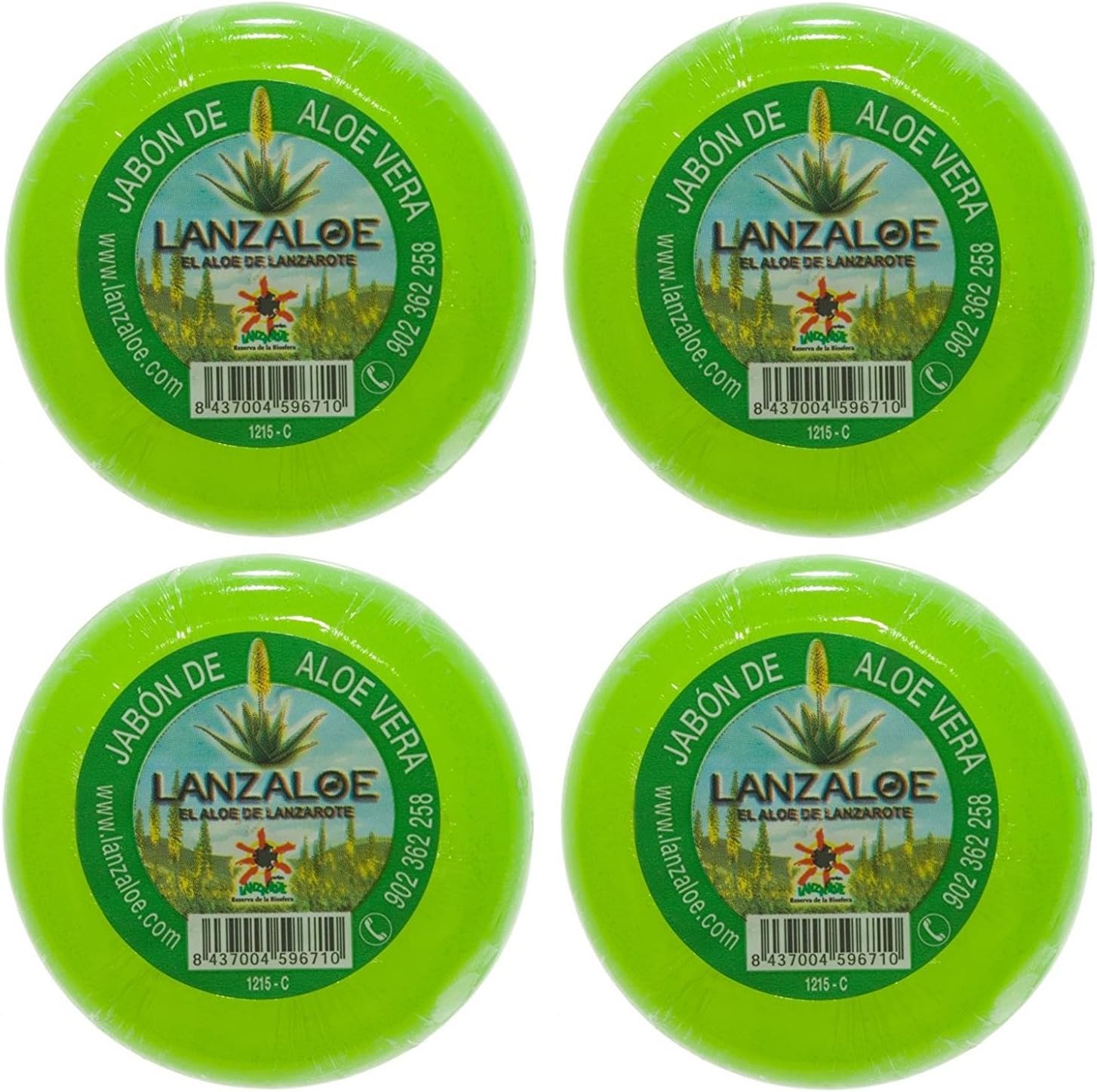 Aloe Vera Soaps 100g Pack of 4