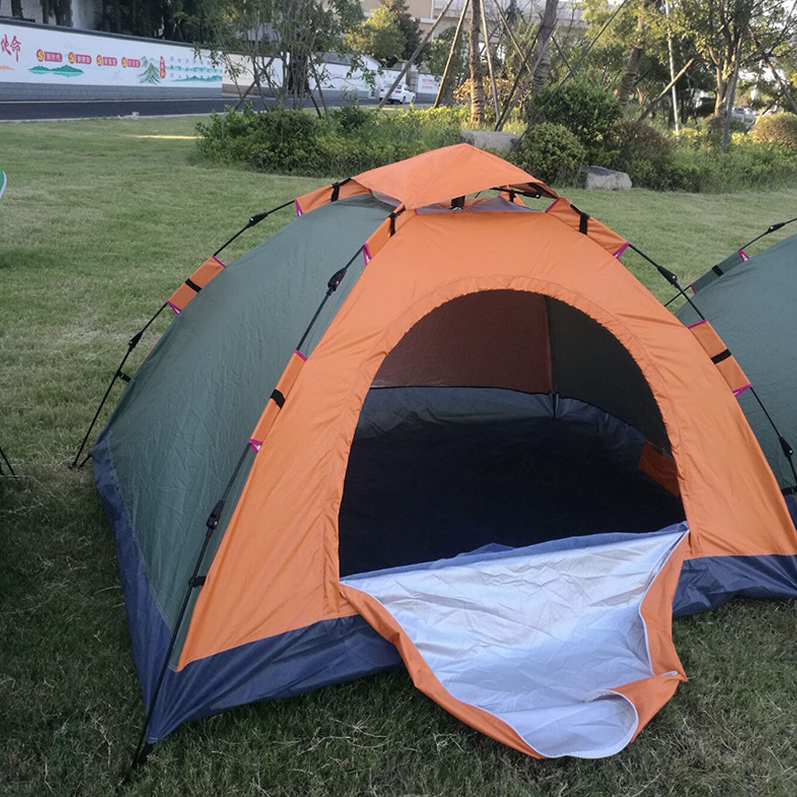 Lekki 2-osobowy namiot turystyczny - 3-sezonowy ultralekki wodoodporny namiot kempingowy, duży, łatwy w rozkładaniu namiot dla rodziny, na zewnątrz, na wędrówki i wspinaczkę Learned extensively