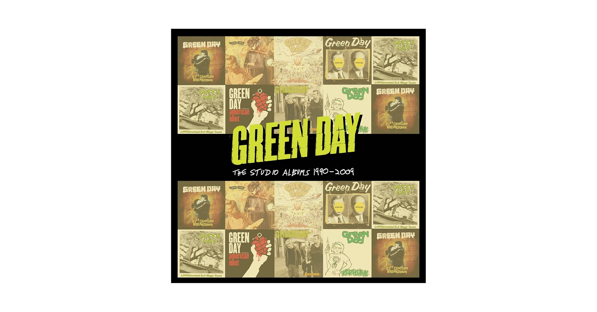洋楽 GREEN DAY STUDIOALBUMS 1990-2009 Amazon.com: Studio Albums 1990 - 2009: 0093624948308: Green