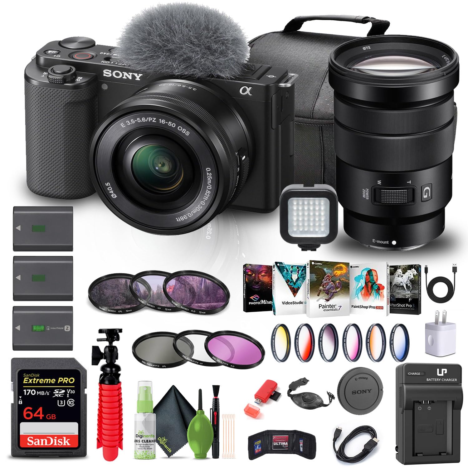 Amazon | ソニー Alpha ZV-E10 II ミラーレスカメラ 16-50mmレンズ付き