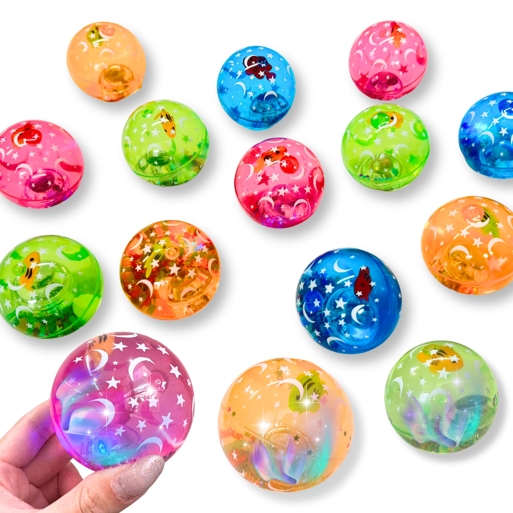 Amazon | 【嬉しい 縁日 用品】 光る アクアリウム ボール 4色