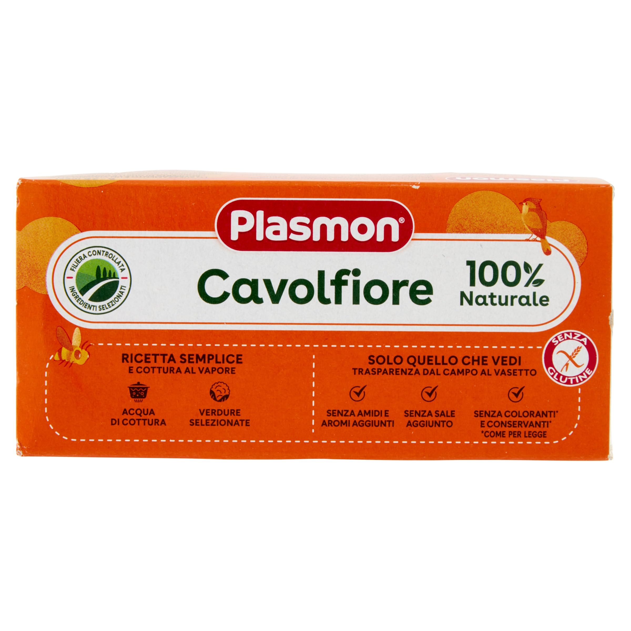 Plasmon Omogeneizzato Cavolfiore 2x80g (12 Confezioni)