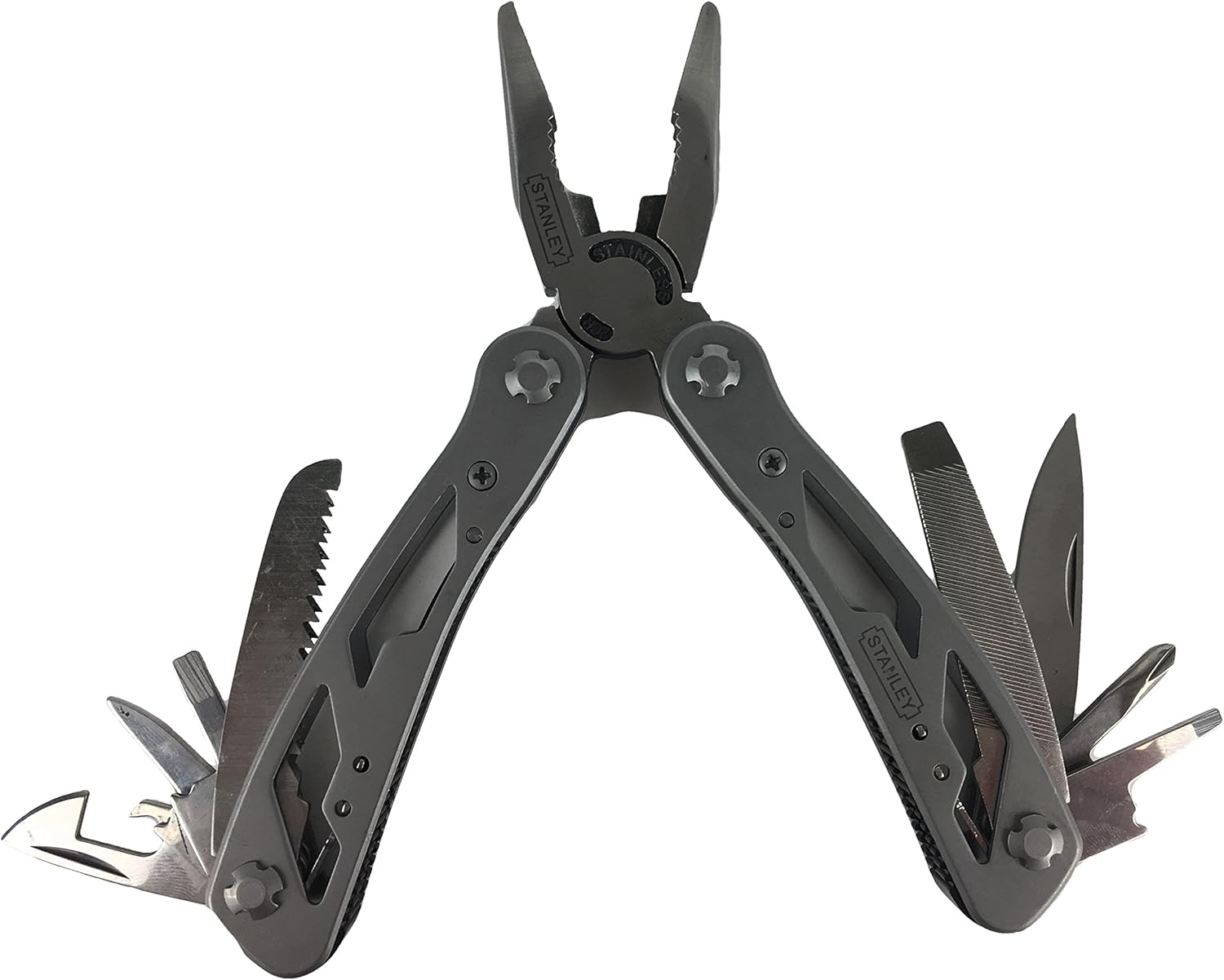 Stanley Stanley 12 in 1 Multi Tool Folding Pocket Knife 150 Lumens LED Light Set STHT 81502