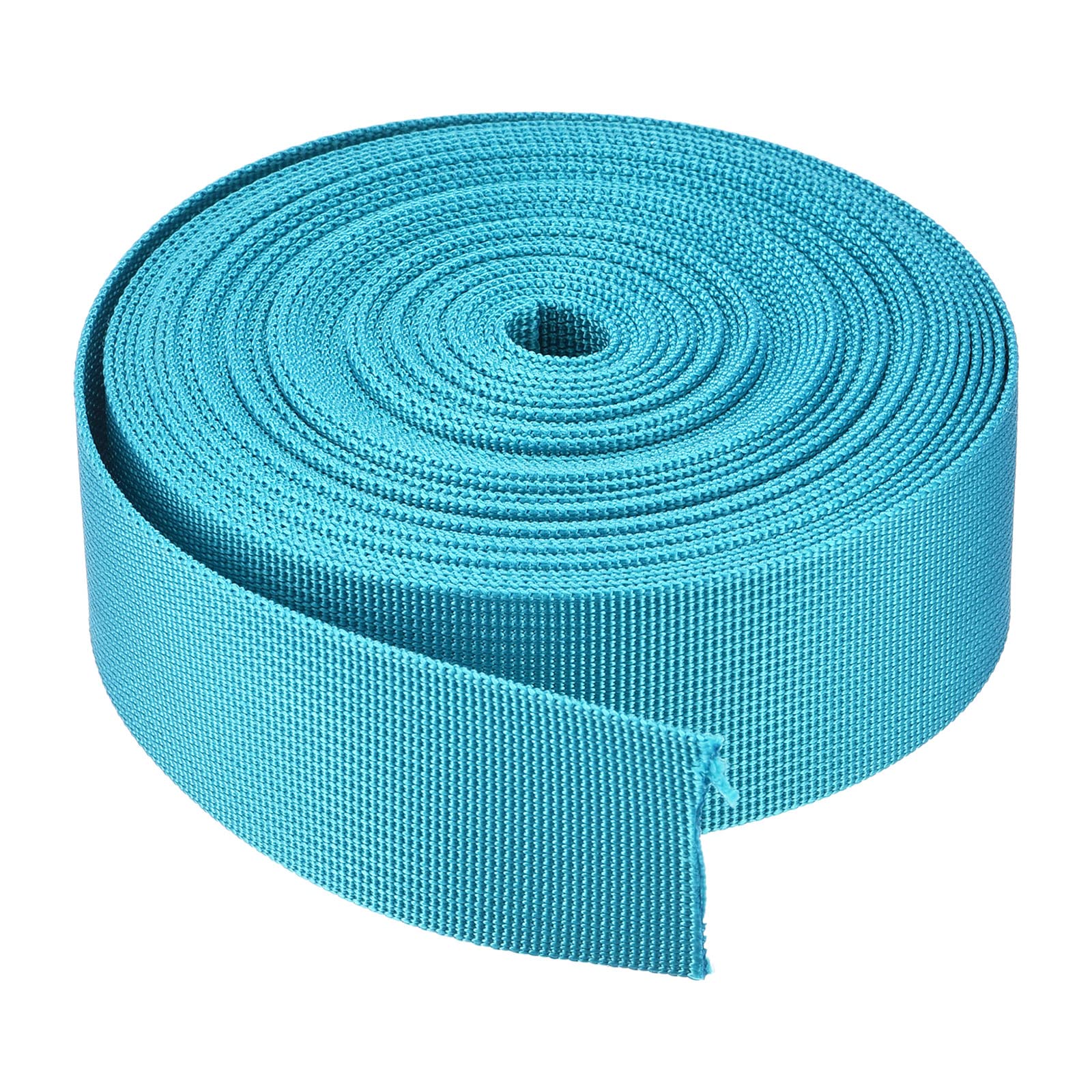 Sangle Toile Nylon 38mm (1.5 Pouce) - Noir, 10 Yards, Pour Sac à Dos Ou Bagages