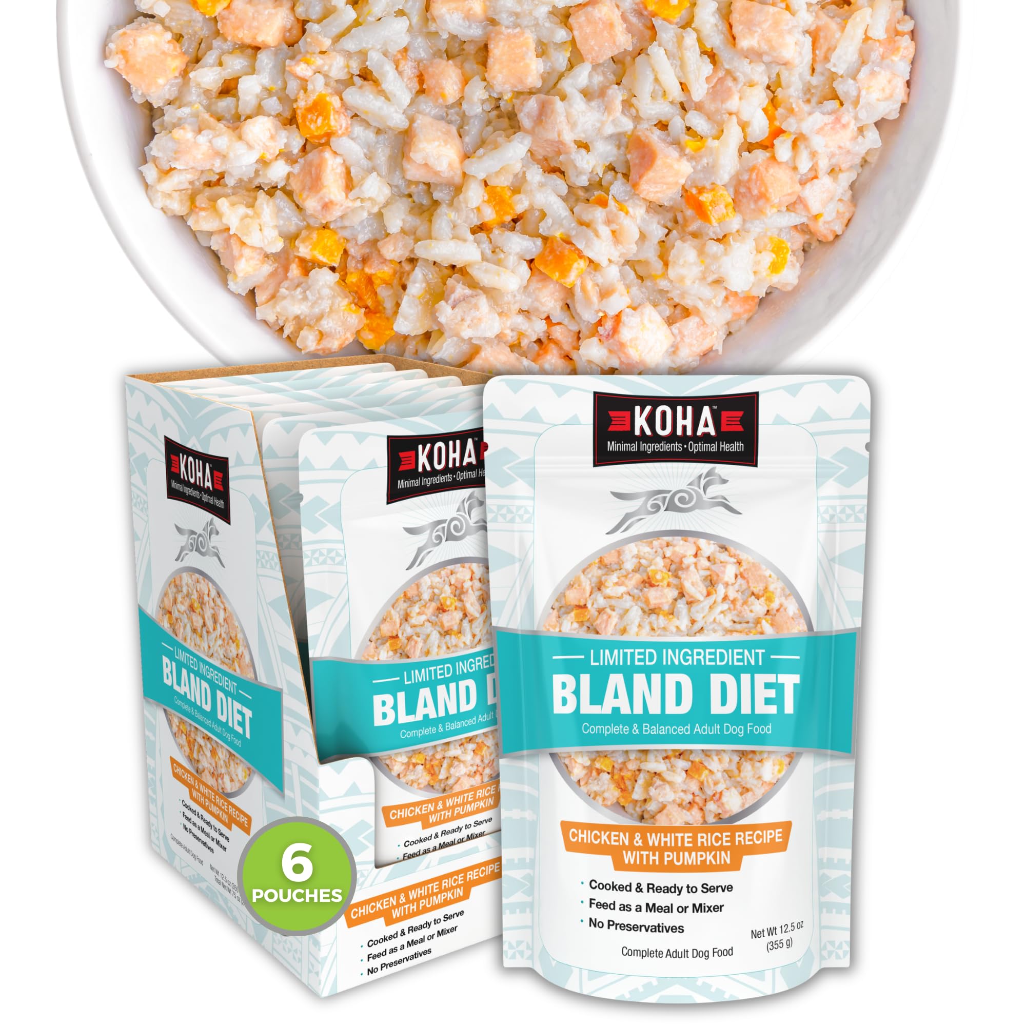 KOHA Bland Diet Chicken and White Rice Dog Food