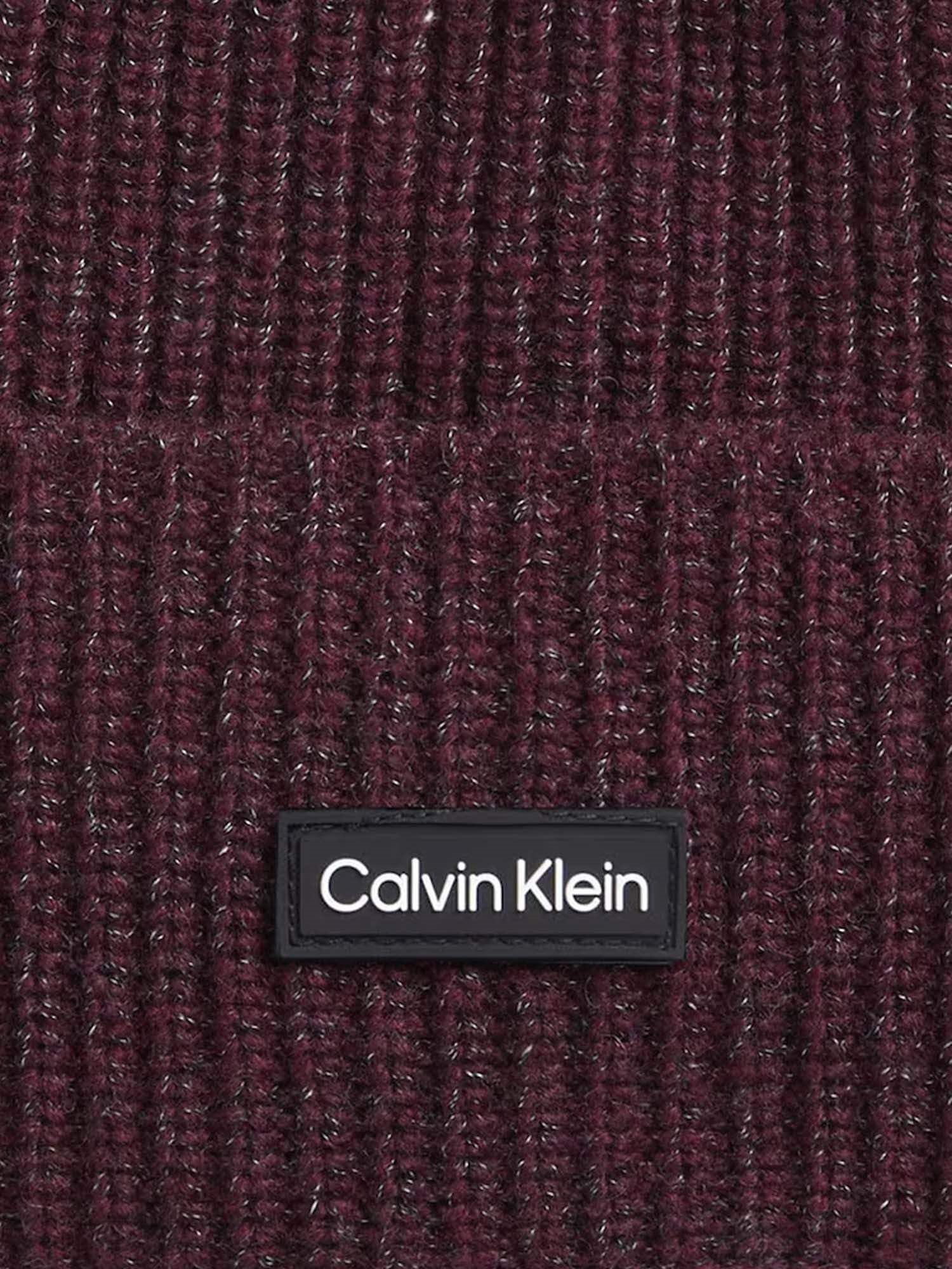 CALVIN KLEIN BERRETTO BORDEAUX