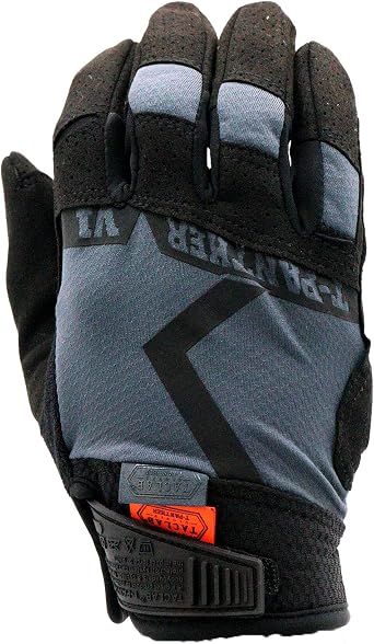 Panther V1 Tactical Shooting Gloves with Anti-Vibration Padding, Abrasion-Resistant Grip, Padded Gloves for Airsoft