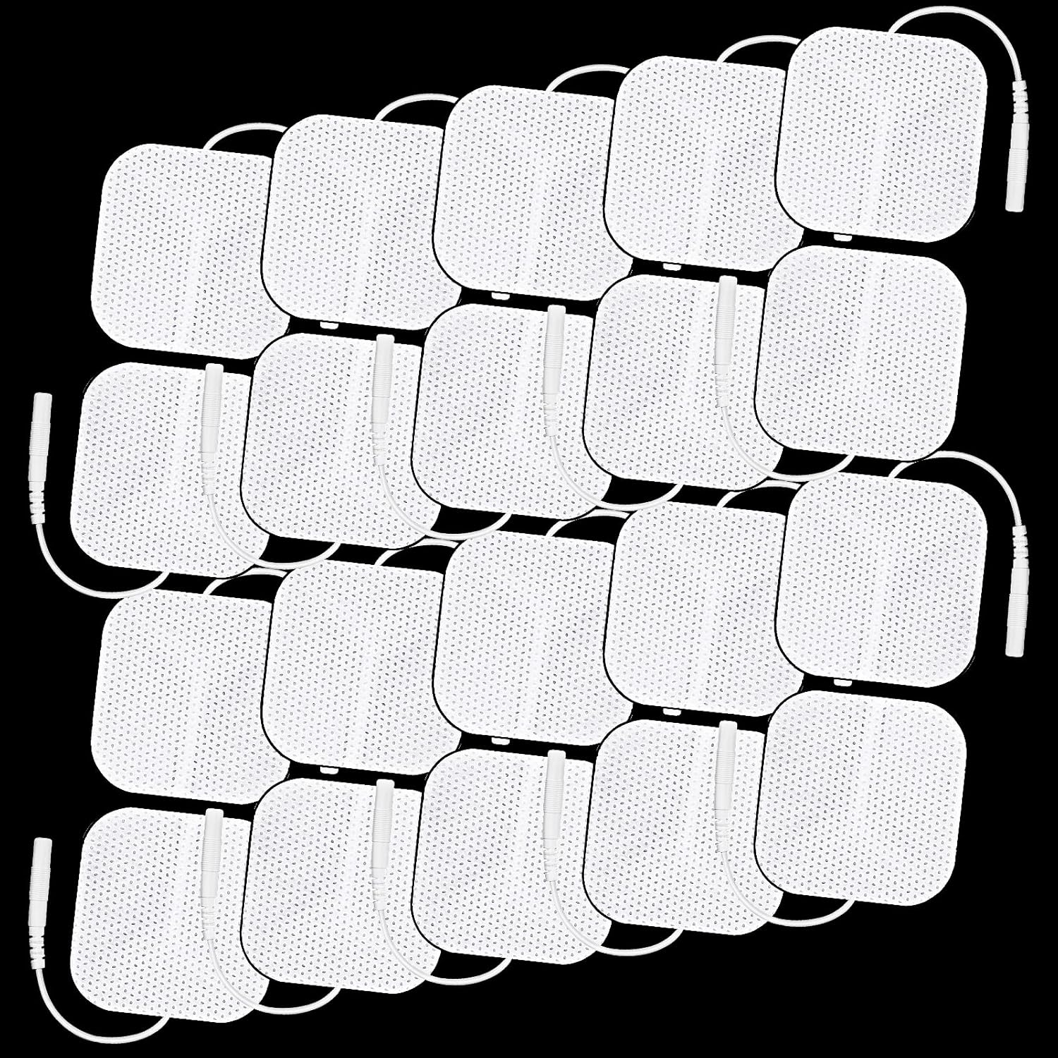 Tens Electrodes Pads 20 Pack Tens Pads tens machine pads Reuseable