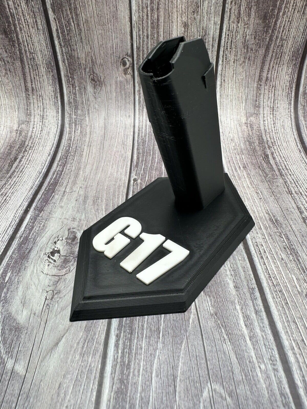 Pistol Display Stand/Safe Organizer for Glock 17 and 17 Clones
