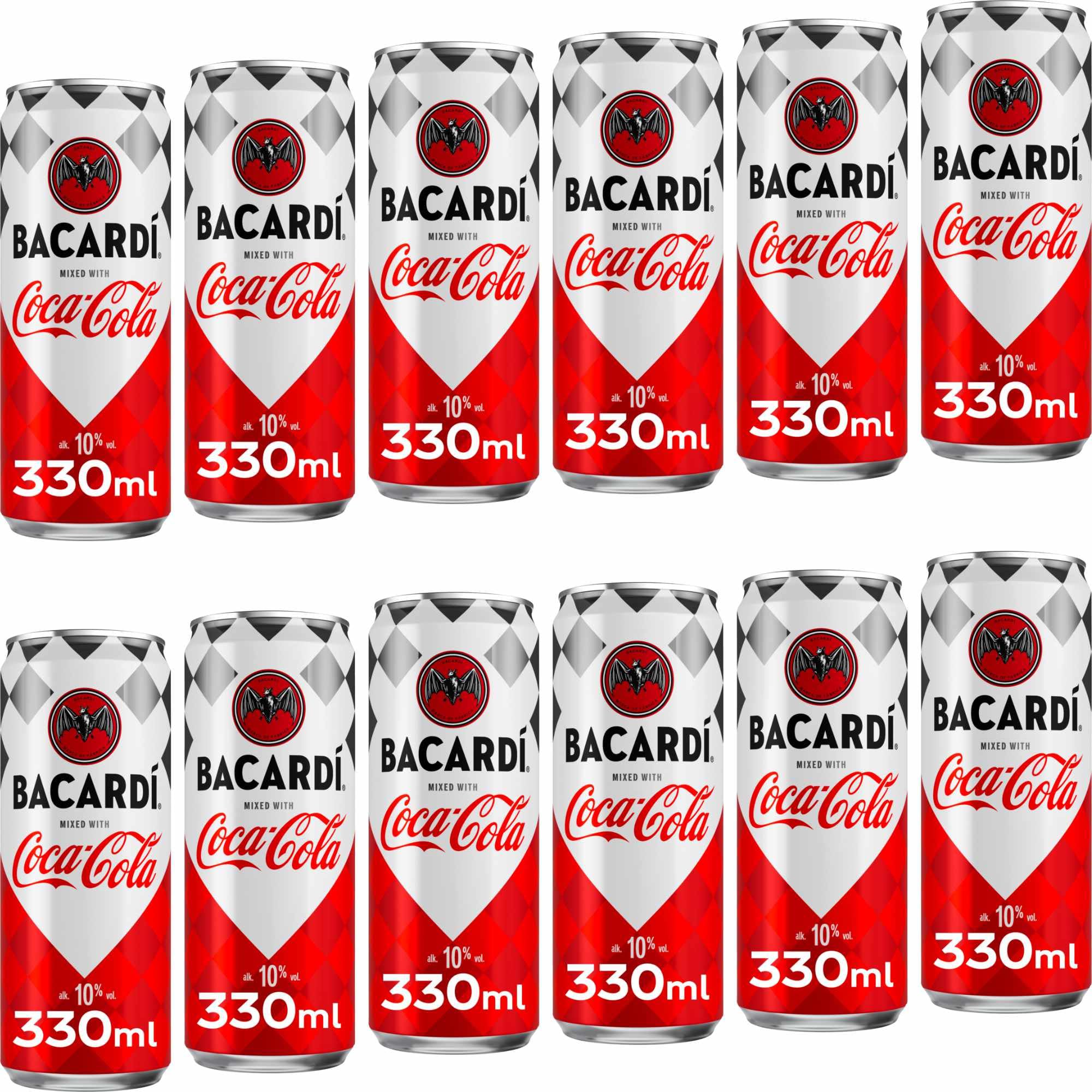 usy Bundle für Bacardi Coca Cola 10% Vol. (12x0,25L Dose) VPE + usy Block