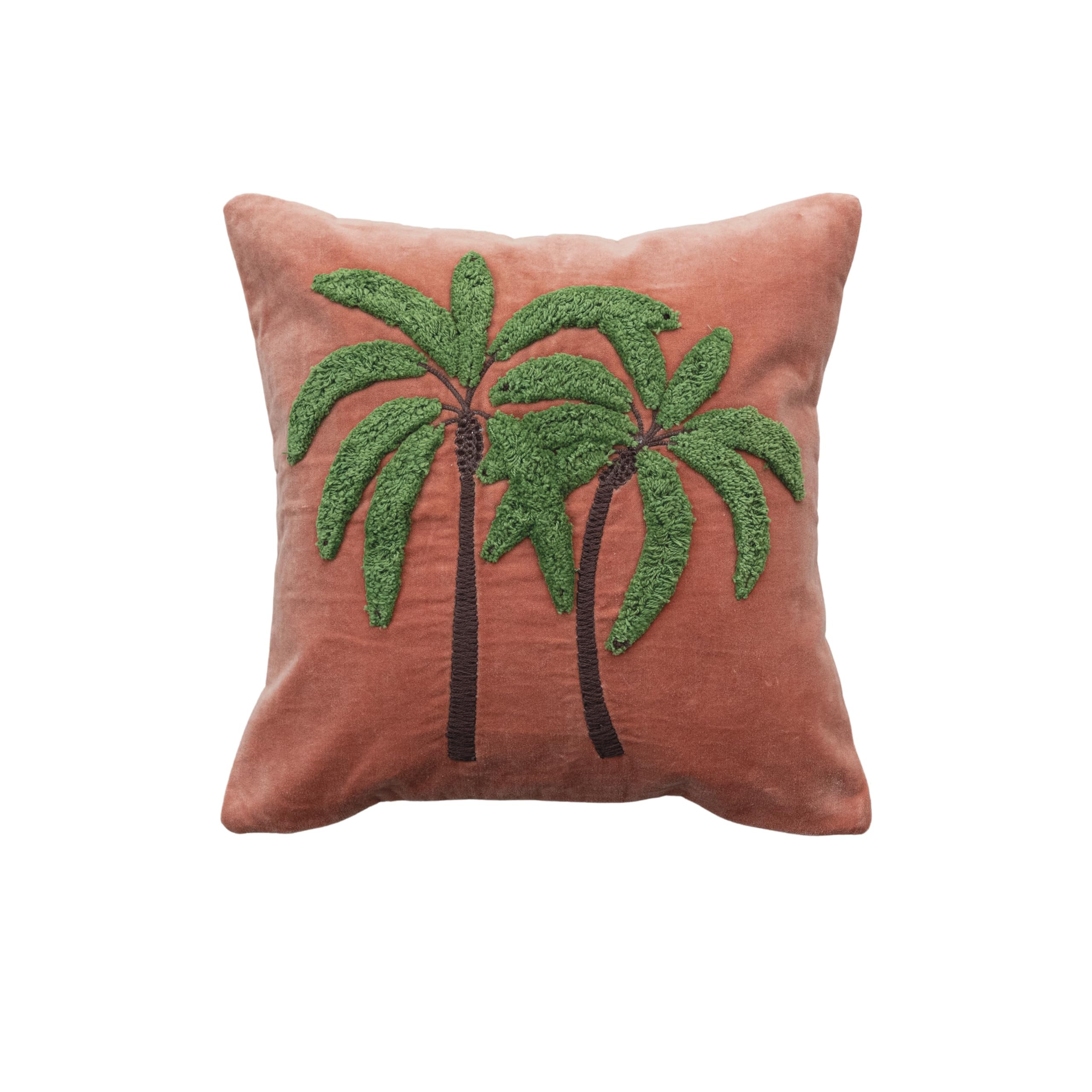 Amazon.com: Creative Co-Op Tropical Embroidered Velvet