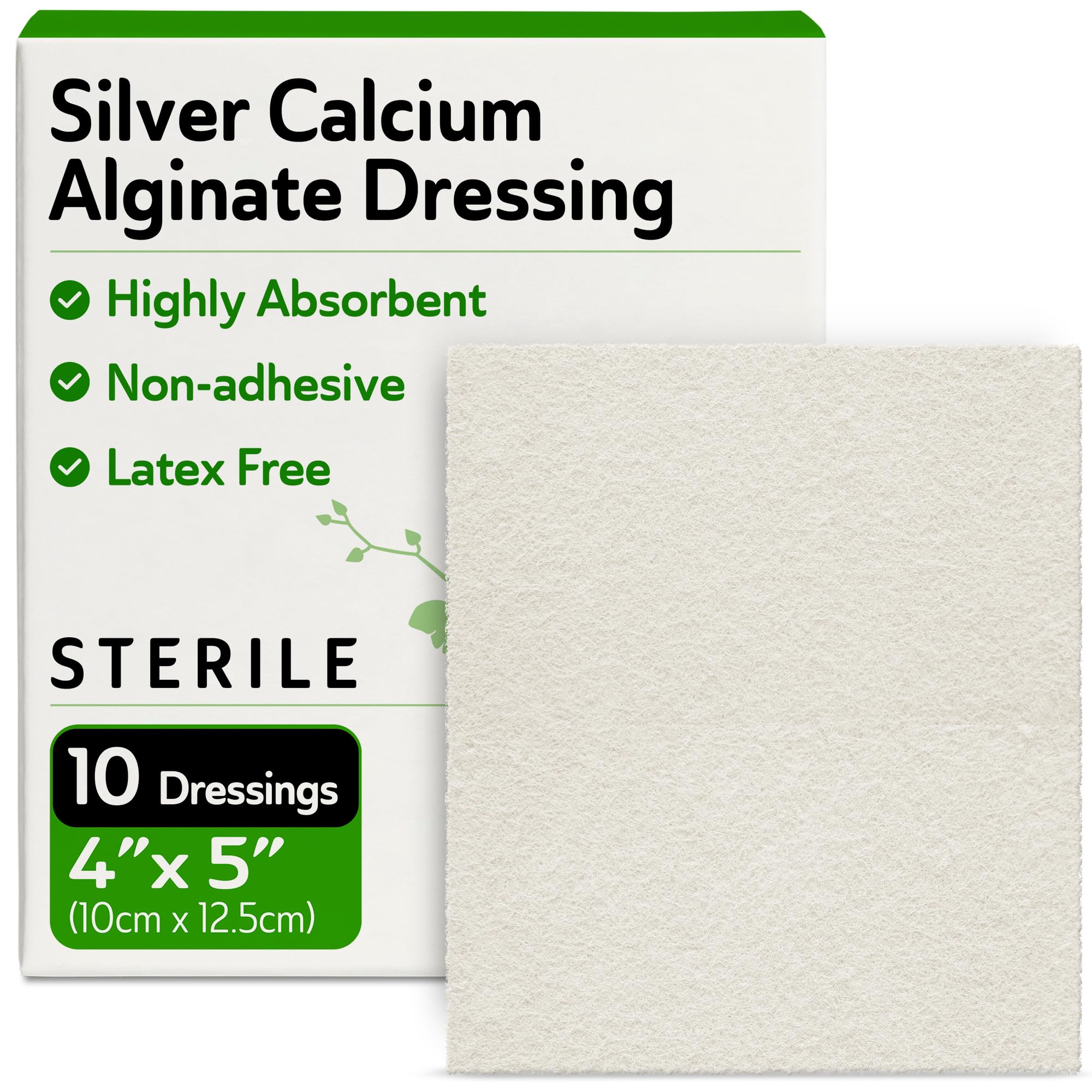 silver alginate dressing cvs CVS Pharmacy Sterile Antimicrobial Silver Alginate Dressings, 2" X 2" (4  ct) Delivery or Pickup Near Me