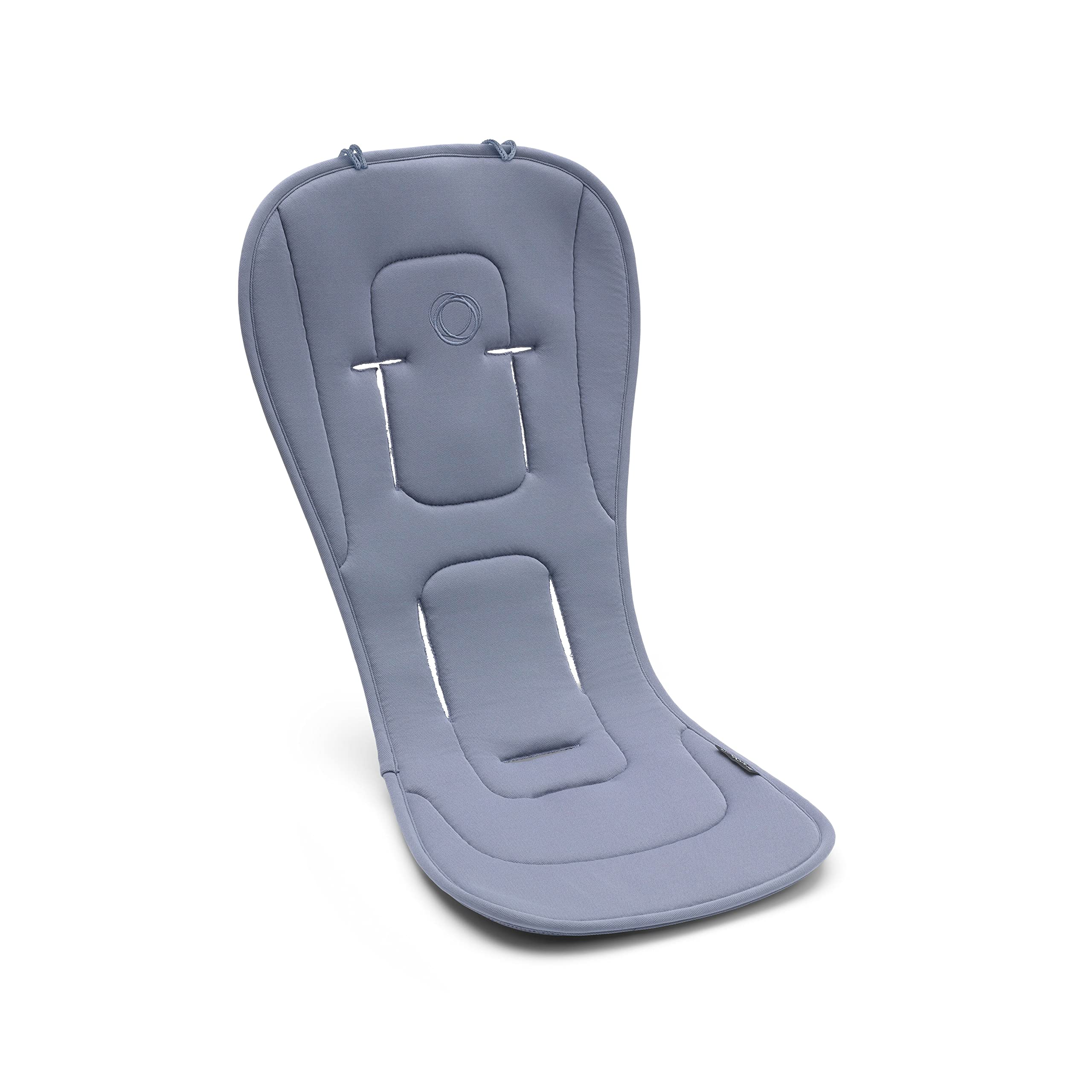 Bugaboo Duo-Komfort Sitzauflage für vier Jahreszeiten, verbesserte Passform, kompatibel mit allen Bugaboo Kinderwagen, wendbar, superweiches 3D-Mesh, Seaside Blue