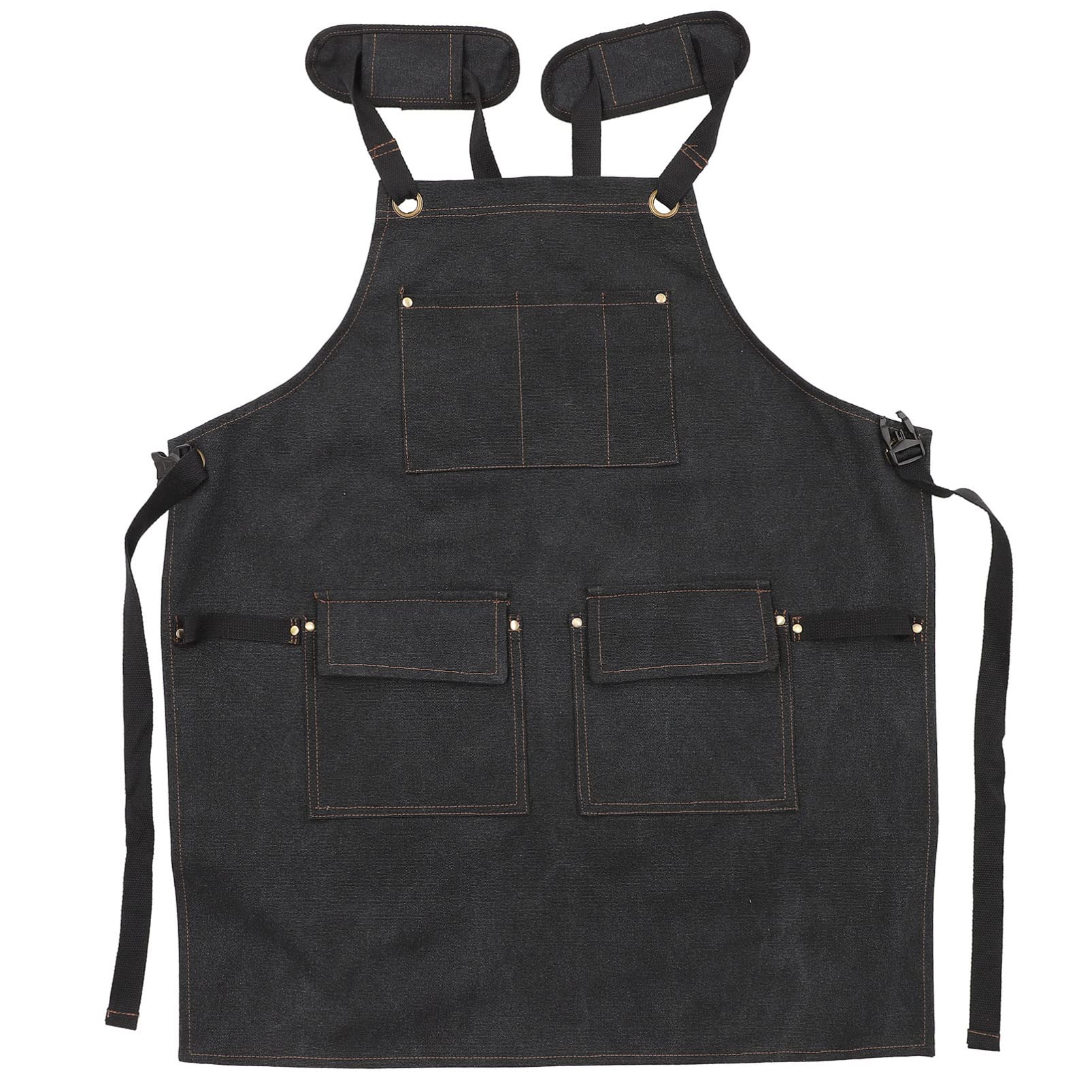 Grembiule Da Parrucchiere Per Donne E Uomini Grembiule in Tela Con Tasche Per Barbecue Cucina Lavoro Ristorante Hotel Facile Da Usare
