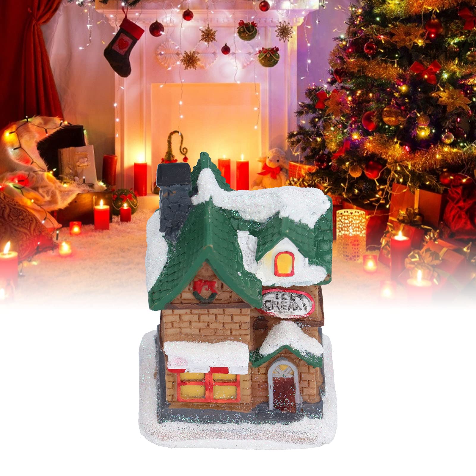VESTIAMO CASA GRAN NATALE - Villaggio di Natale con Luci, Musica e Mov – On Line Happy Casa Store