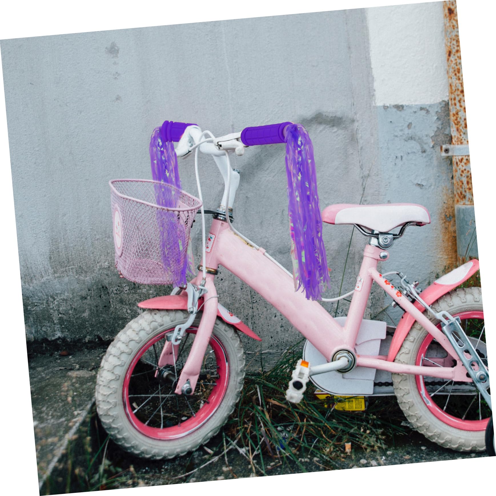 TOYANDONA Poignées De Vélo Antidérapantes avec Pompons De Protège Guidon Durable pour Vélos De Montagne Tricycles