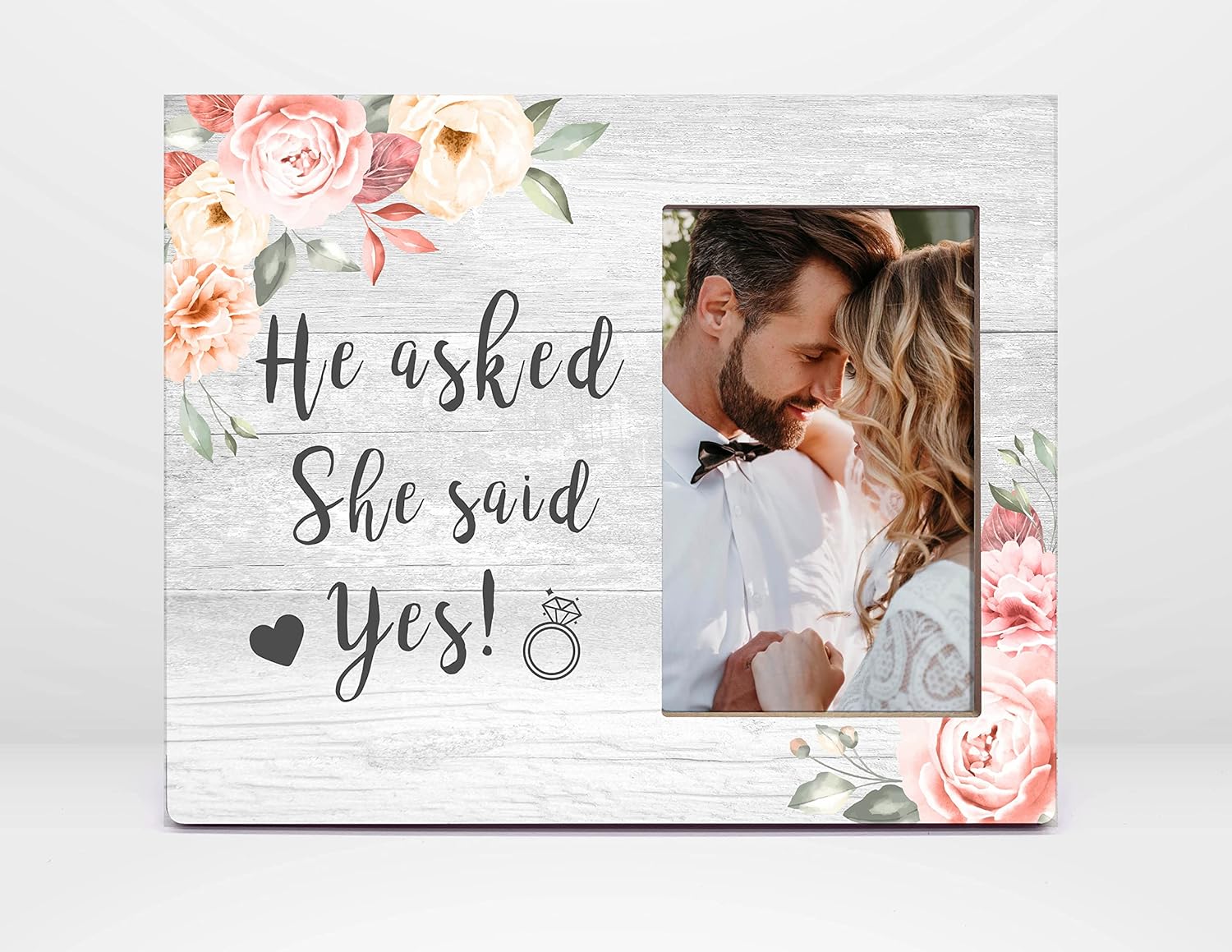 Amazon.com: Orchroma Couple Picture Frames,Engagement Picture Frame ...