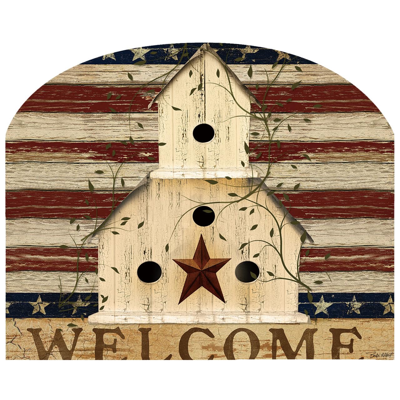 Briarwood Lane Americana Welcome Acrylic Art Sign