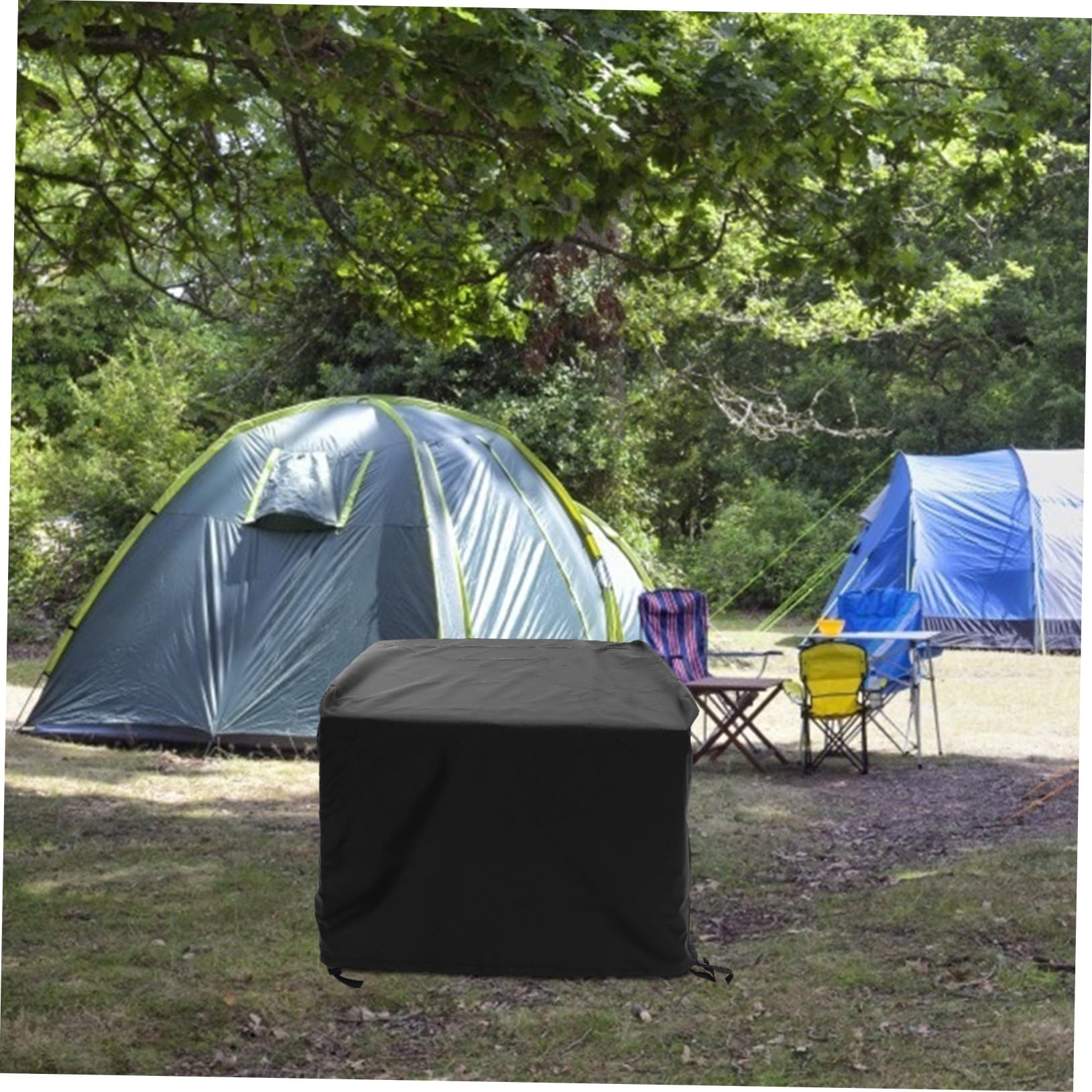 SUPVOX Funda para Estufa de Barbacoa Resistente al Polvo para Chimeneas de Exterior o Fogatas de Jardín Protege Su Estufa de Barbacoa Todo Tipo de Clima