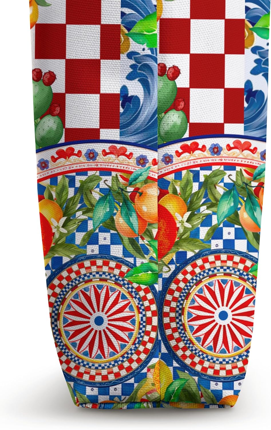 Sicilian Moors head testa Di moro fruits colorful art Tote Bag