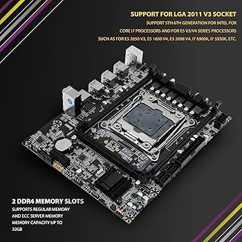 【LGA2011】新品マザーボードM-ATX Amazon | X99 マイクロ ATX マザーボード、 LGA 2011 PC