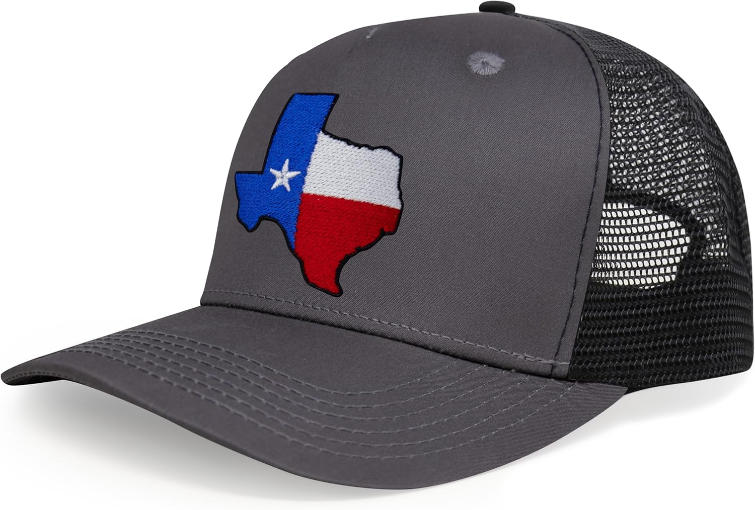International Tie Stateline Flag Hat for Men and Women - Snapback Trucker Baseball Cap