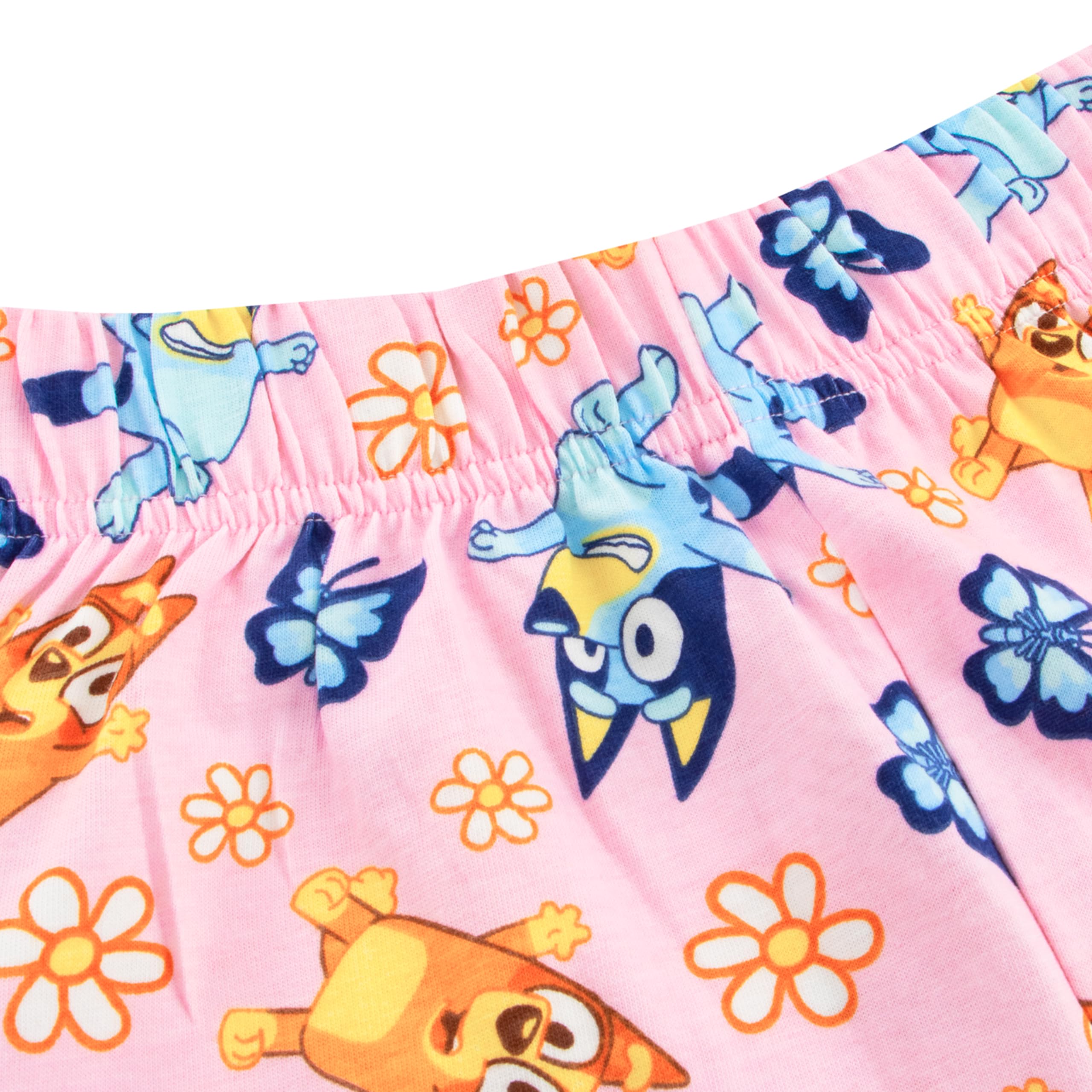 Bluey Pijama Pijama Niña De Botones | Pijamas De Verano Manga Corta para Niñas