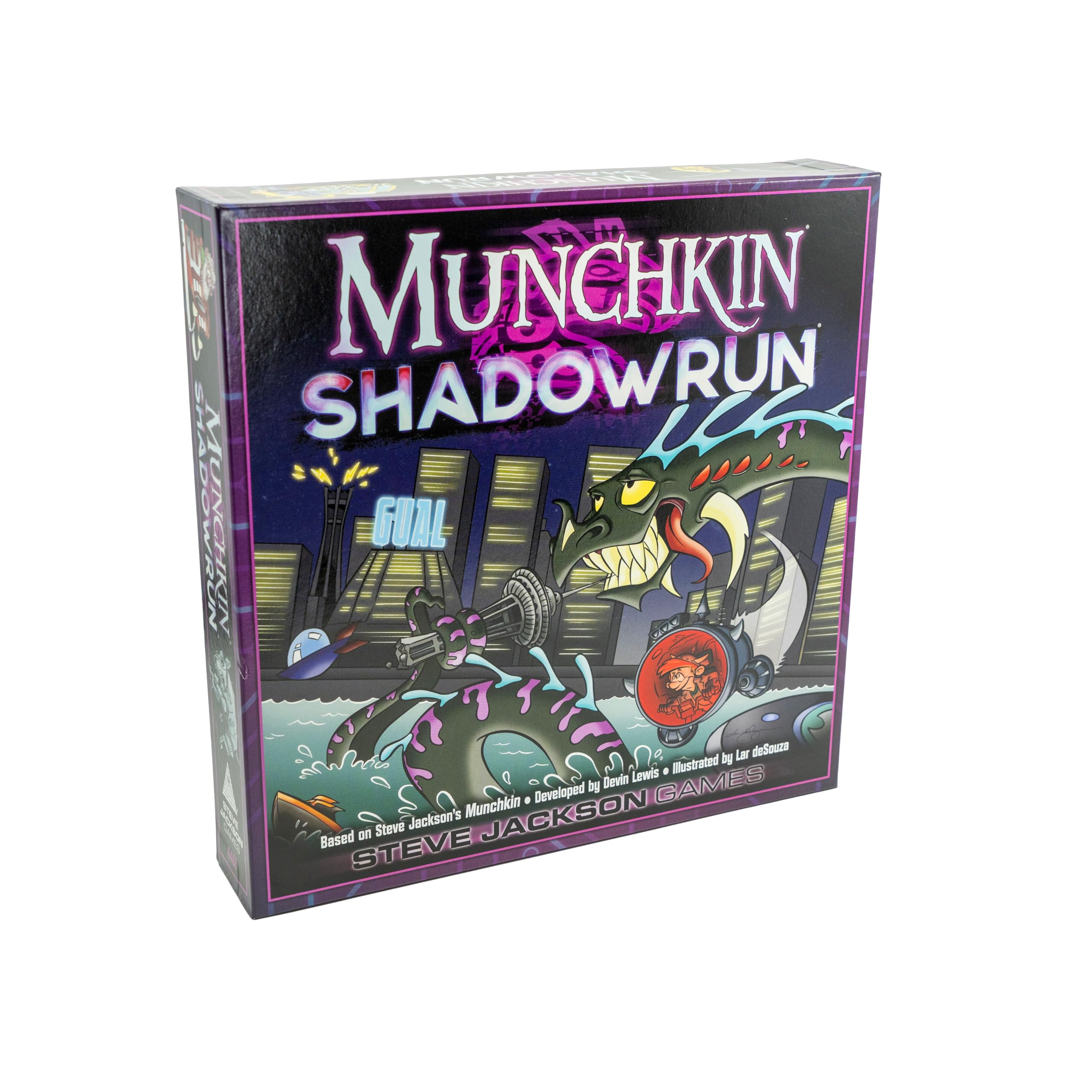 Steve Jackson Games | Munchkin Shadowrun | Card Game | English