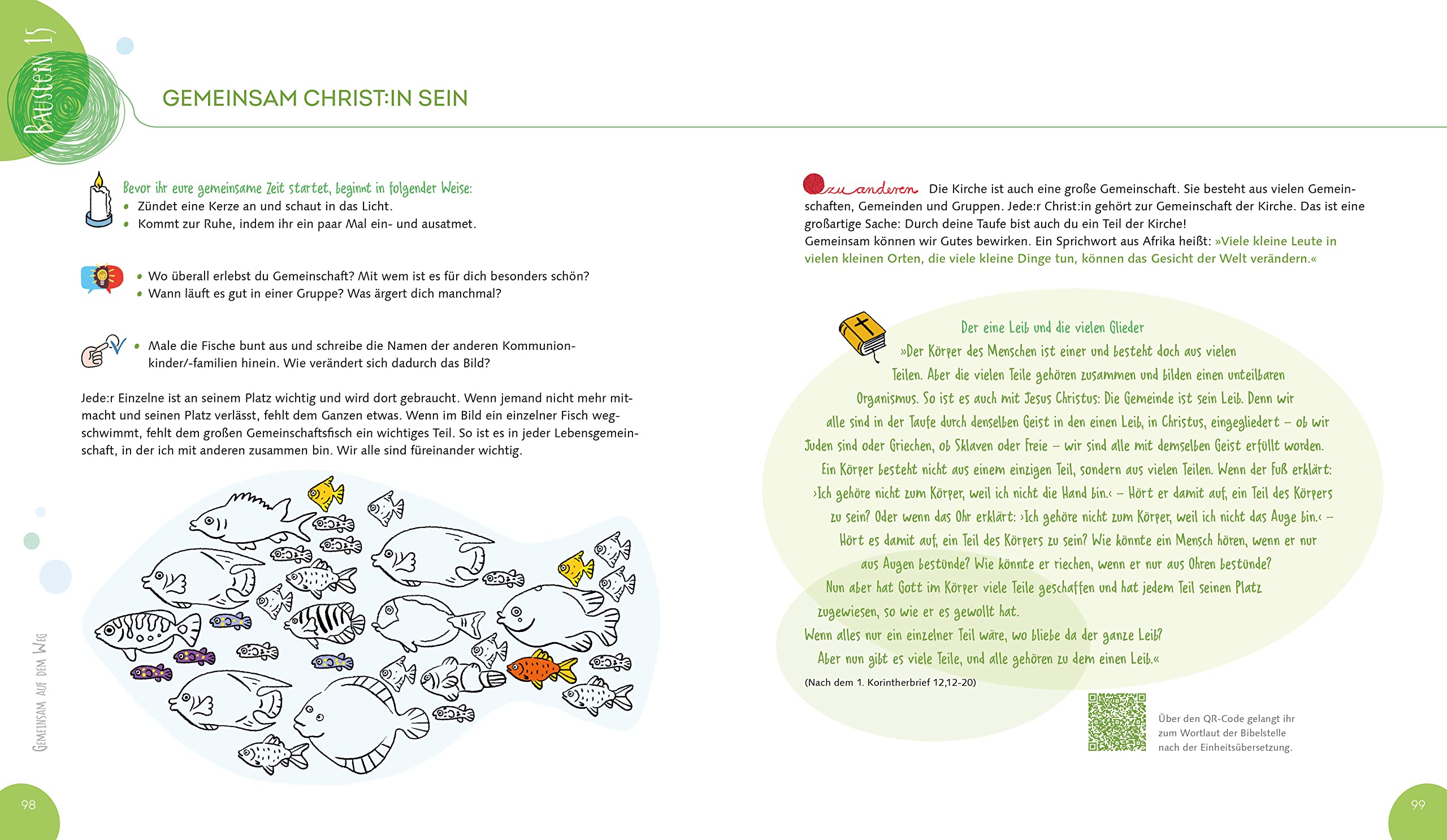 Gott mit neuen Augen sehen. Wege zur Erstkommunion: FamilienBeziehungsBuch - Komplett überarbeitete Neuausgabe - - exklusives Download-Material für ... Kinder ab 9 Jahre (Albert Biesinger, Band 2)