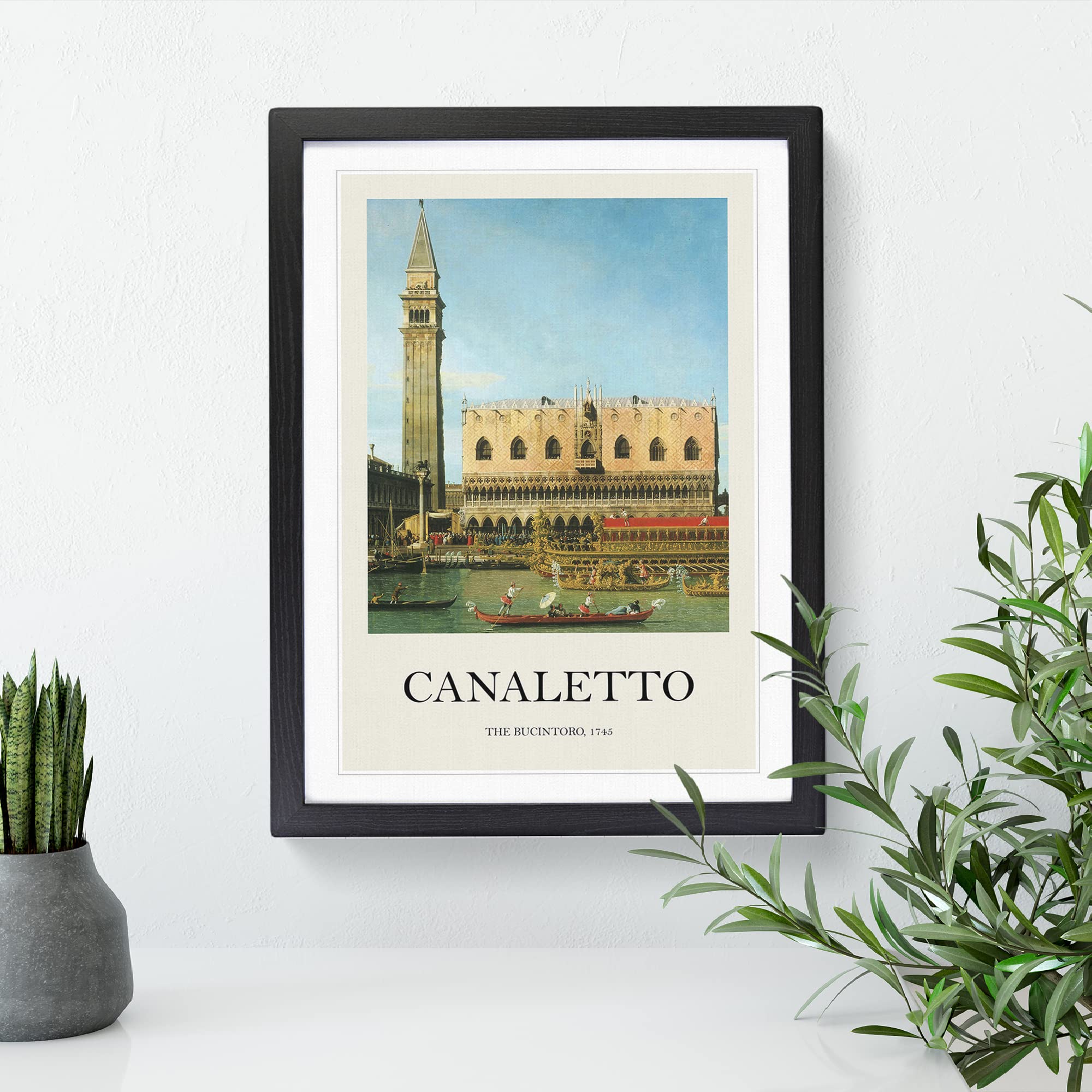 Ascension Day Vol.1 By Giovanni Canaletto Exhibition Museum Painting Framed Wall Art Print - Image 2