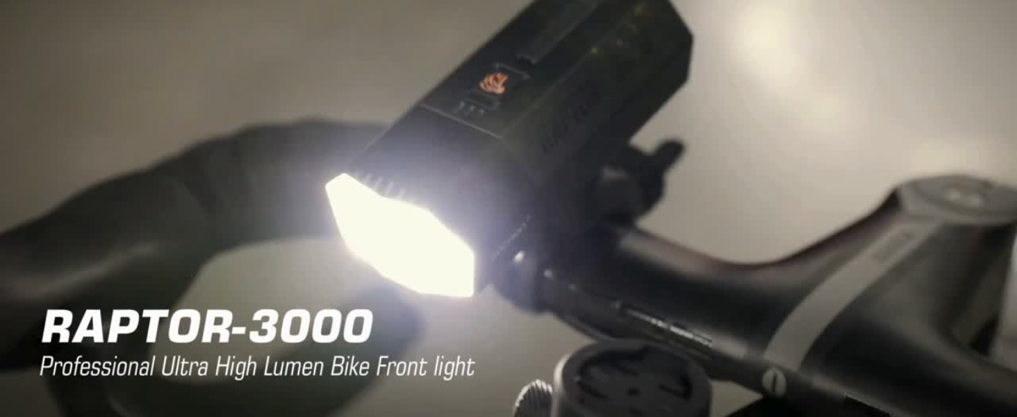 Amazon | Gaciron (ガシロン) Raptor-3000 自転車 ライト LED 3000