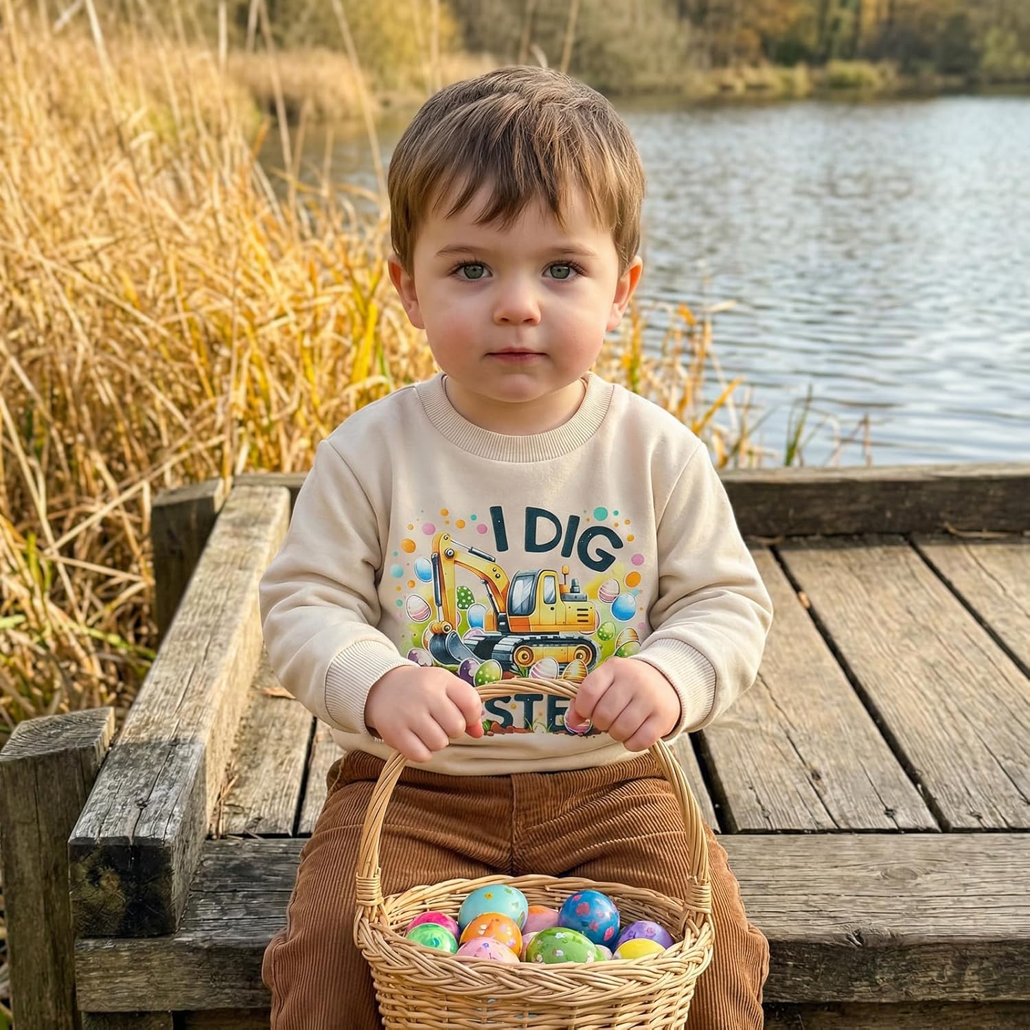 Toddler Girl Boy St Patricks Day Outfit Lucky Sweatshirt Long Sleeve Pullover Tops Irish Baby Winter Spring Clothes - Image 2