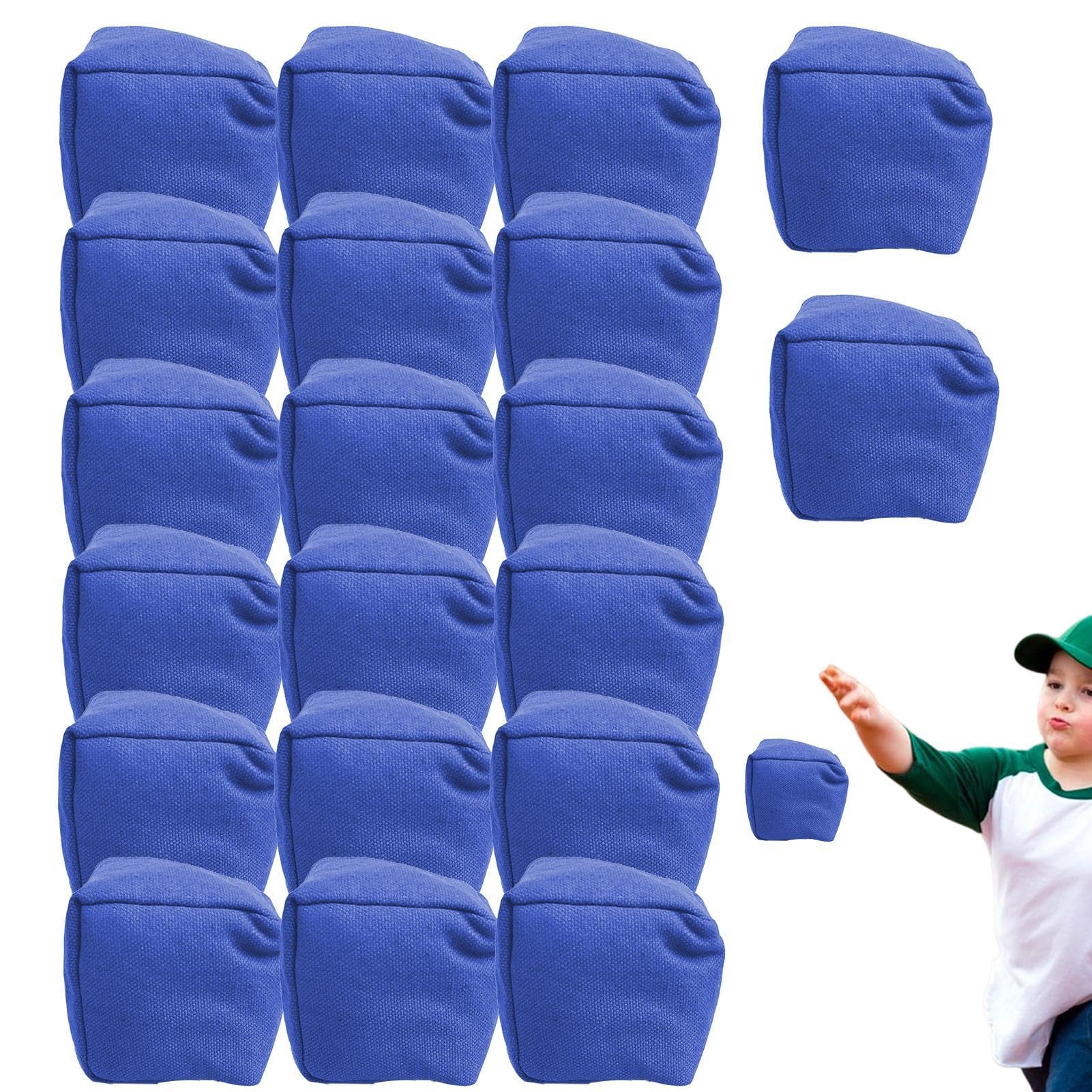Sacs de Sable à Lancer, Sacs de Haricots colorés - Ensemble de Sacs de Haricots - Sacs de Haricots étanches pour, Jeu de Lancer, Ensemble de Jouets pour la Plage, la Maison, Le Carnaval et l'école