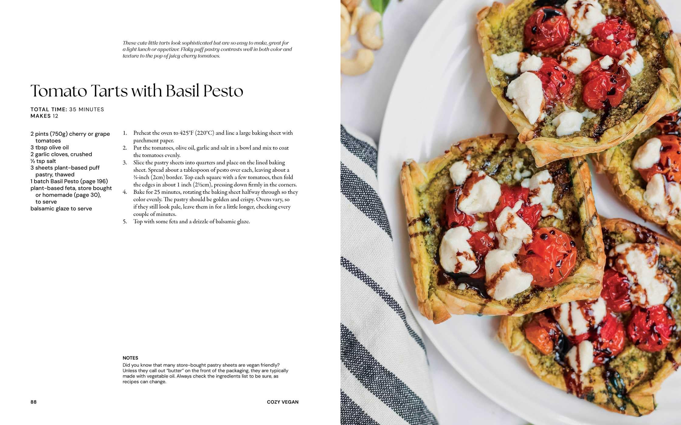Cozy Vegan : 100 Delicious, Plant-Based Comfort Food Recipes (A Cookbook)