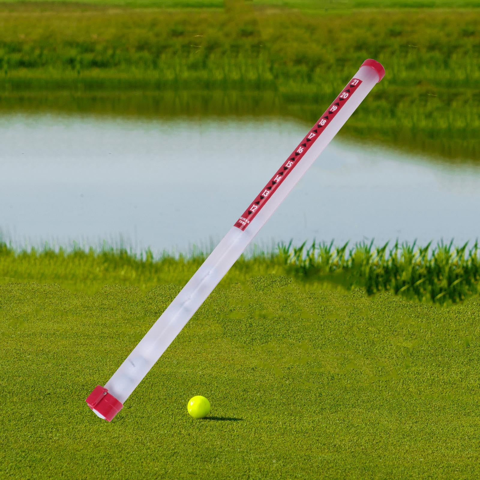 Golf Ball Retriever Recogedor de Bolas Dispositivo Pelotas Accesorio de Entrenamiento Golf Herramienta Portátil Hecha en PP Fuerte Ade