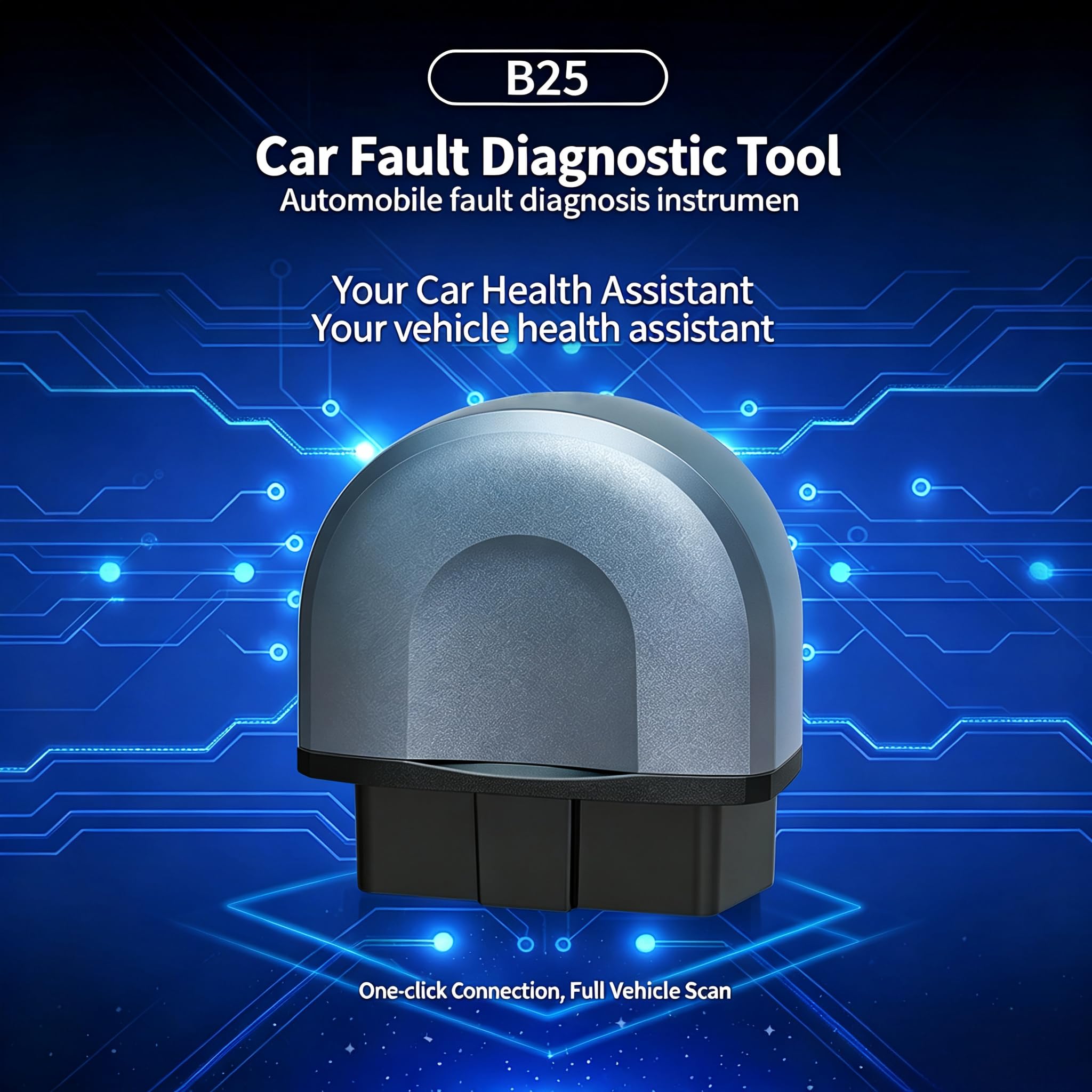 OBDII skaner diagnostyczny dla Lincoln Aviator 2020-2025 | Czytnik kodów błędów silnika, diagnostyka samochodowa OBD2 B25, diagnostyka OBDII EOBD