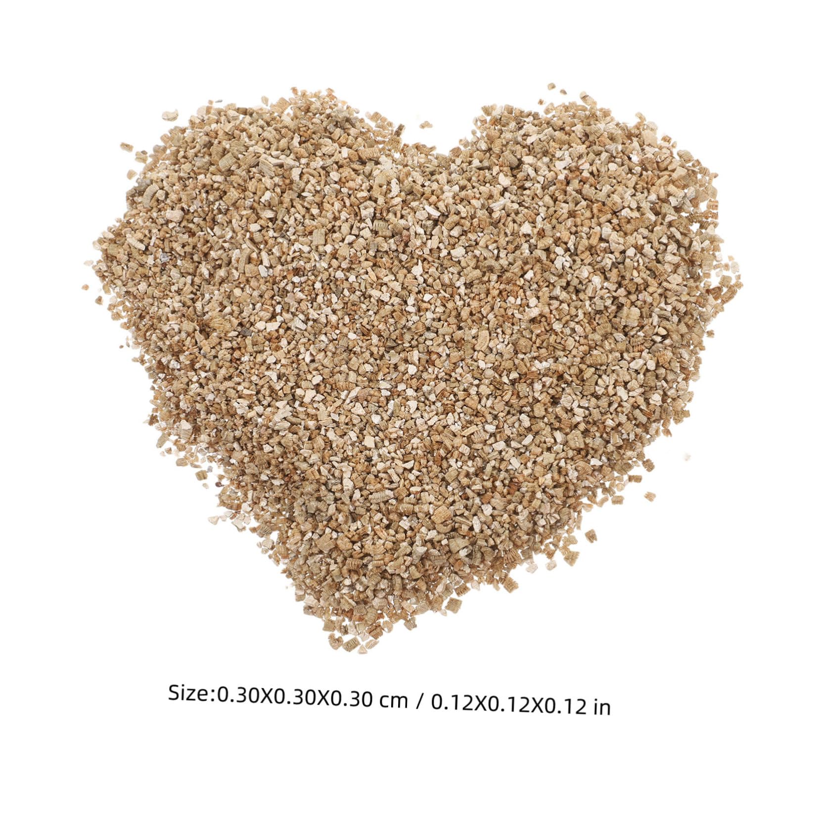 Granuli di Vermiculite per Riempimento Vasi with proprietà Drenanti e Aeranti e Coltivazione di Piante e Funghi per Giardinaggio Interno ed Esterno