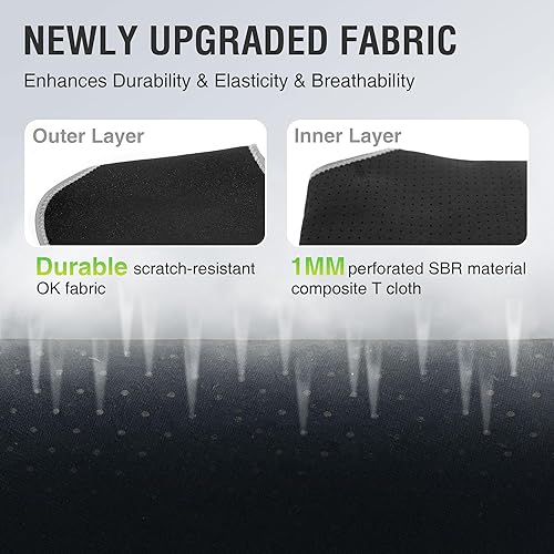 Miniatura 3 de Funda para patas traseras de perro para prevención de lamidas y protección de heridas, soporte de recuperación resistente al desgaste con material