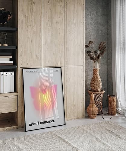 Miniatura 7 de iHery Juego de 3 pósteres sin marco de números de ángel de aura 333, arte de pared en lienzo de 12 x 16 pulgadas, decoración de habitación, TikTok