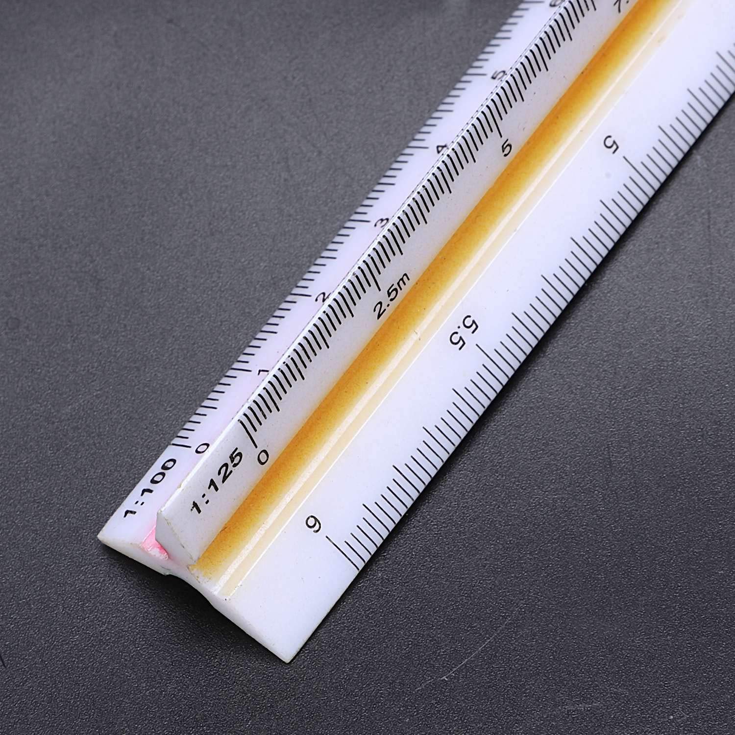 1:20 1:25 1:50 1:75 1:100 1:125 Regla de Escala Triangular Plastico