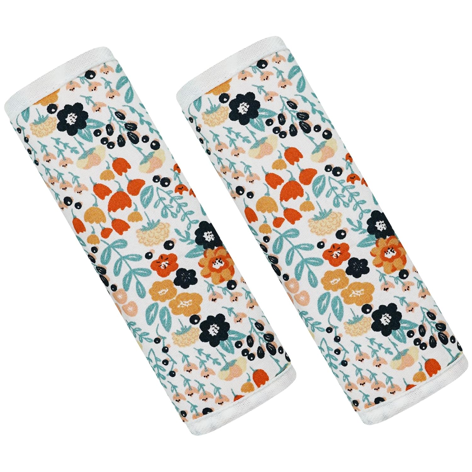 Baby Strap Cover for Children, 2 Pcs Infant Car Seat Belt Cover Pad, Neck Pad Protector for Kids Newborn Toddlers (Pink Flower) Baby Strap Cover for Children, 2 Pcs Infant Car Seat Belt Cover Pad, Neck Pad Protector for Kids Newborn Toddlers (Pink Flower)