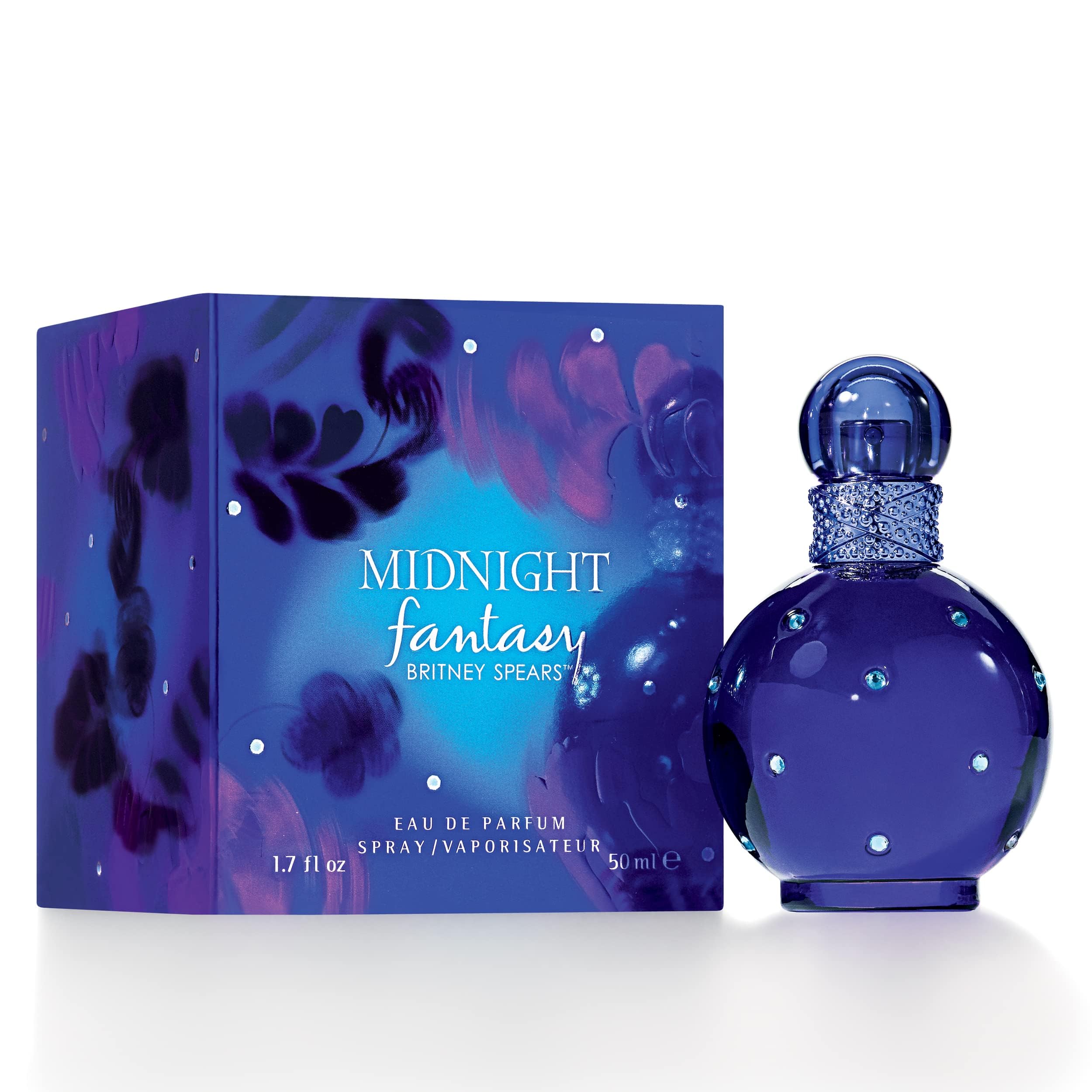 Britney SpearsMidnight Fantasy Eau de Parfum, Fruity & Floral, 50 ml