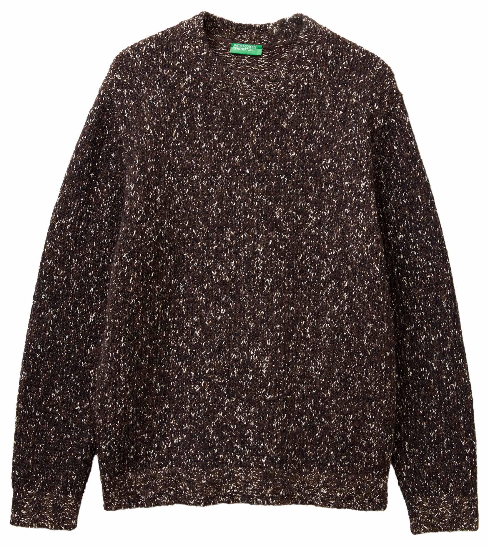 United Colors of Benetton Maglia G/C M/L 10c3u108m Suéter Hombre