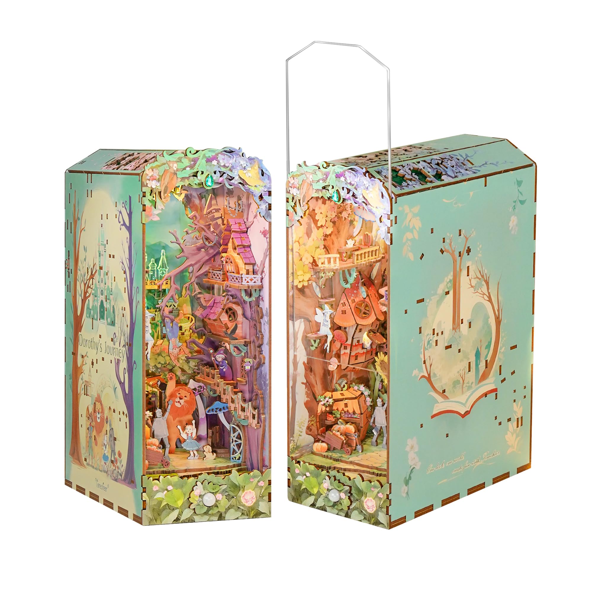 Amazon.com: Tonecheer DIY Book Nook Kit, Dorothy's Journey 3D