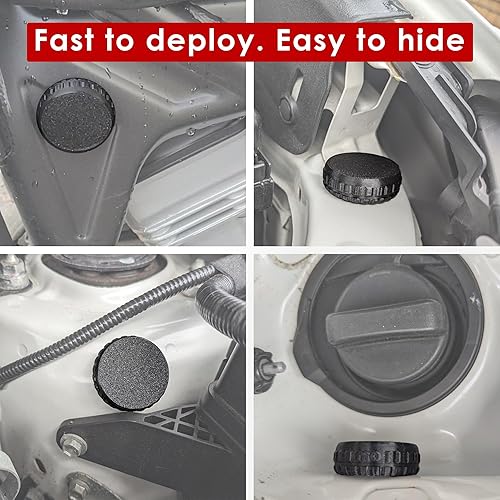 Miniatura 4 de Mars Outpost Soporte magnético delgado compatible con Apple AirTag  Delgado y fuerte  Resistente al agua  Resistente a los impactos  Resistente a