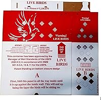 Vista 4 de Pinnon Hatch Farms Lite Shipper Live Bird Cajas de envío con divisores (1 caja con separador)