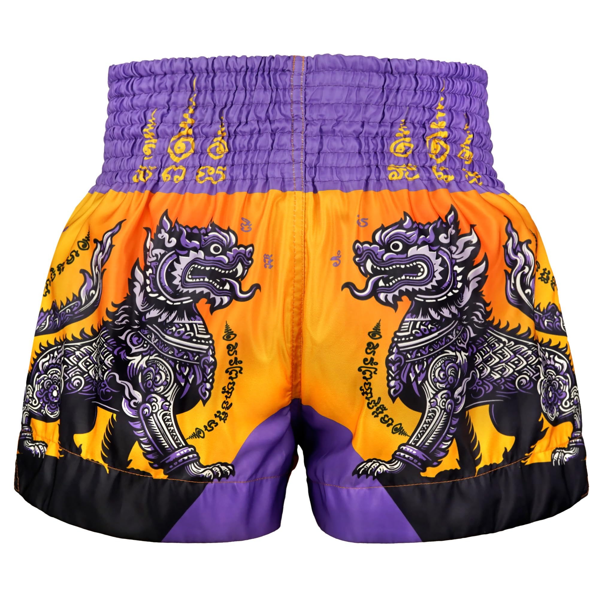 Tuff Sport Pantalones cortos de boxeo para Muay Thai, estilo tradicional, para entrenamiento de artes marciales mixtas